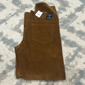Jcrew flex corduroy brand new pants